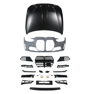 2013-2018 BMW 3 Series F30 M3 Style PP Plastic & Aluminum Hood and Body Kit