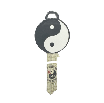 Custom Made Wholesale Tai Chi Pattern Blank Key Designs