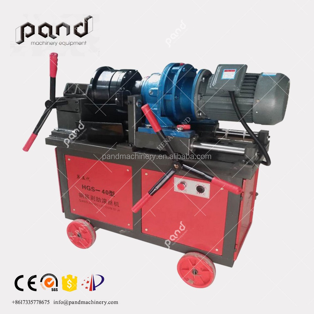 Anchor Bolt And Rebar Thread Rolling Machine, High Quality Anchor Bolt ...