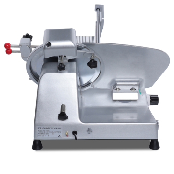 Commercial Stainless Steel Semi-Automatic Meat Slicer with Chrome Plated Carbon Steel Blades