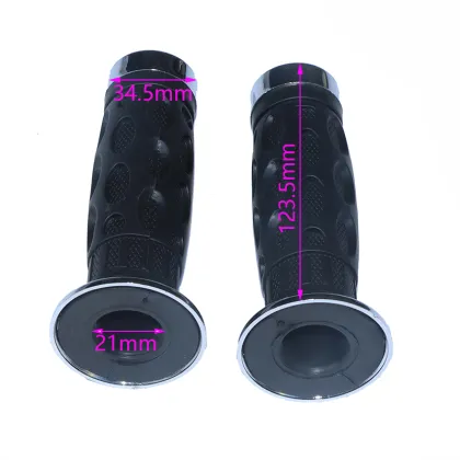 Throttle Control Handlebar Grips for 7/8" Motorcycle, Scooter, Moped - Compatible with GY6, Baja, Taotao, Lifan, Peace, and Sports Models