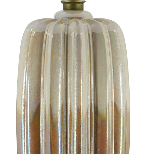 Abajur de mesa de cerâmica de cor gradiente alto