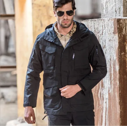 OEM Custom Mens Sport Outdoor Jacket with Hood