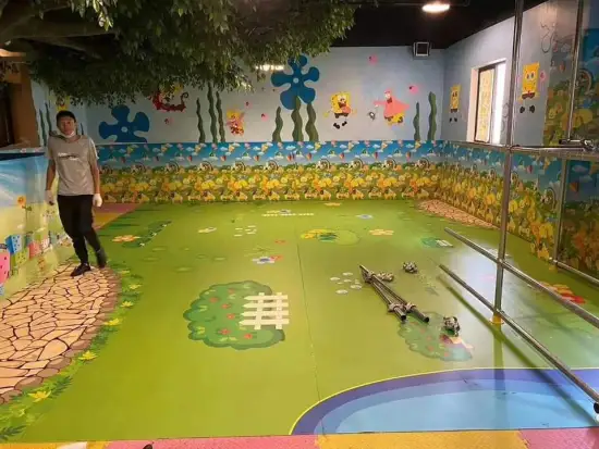 Customized Multipurpose Flooring for Commercial Gym Sport