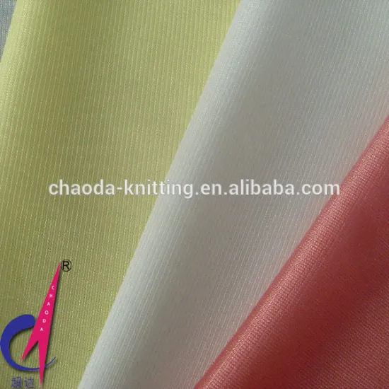 100% Poly dazzle fabric,warp knitting