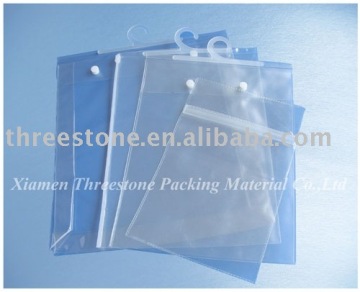 PVC bag with hanger