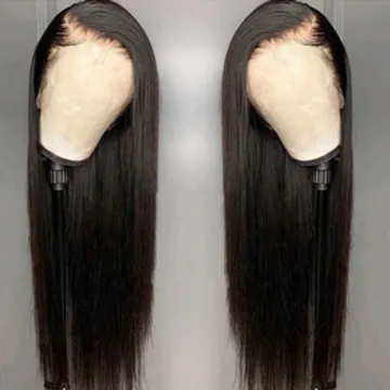 Human Hair Lace Wig Vendor Wholesale Virgin Brazilian HD Full Lace Frontal Wigs Transparent Lace Front Human Hair Wig
