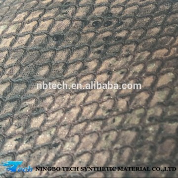 Colorful pu synthetic leather for lady bags