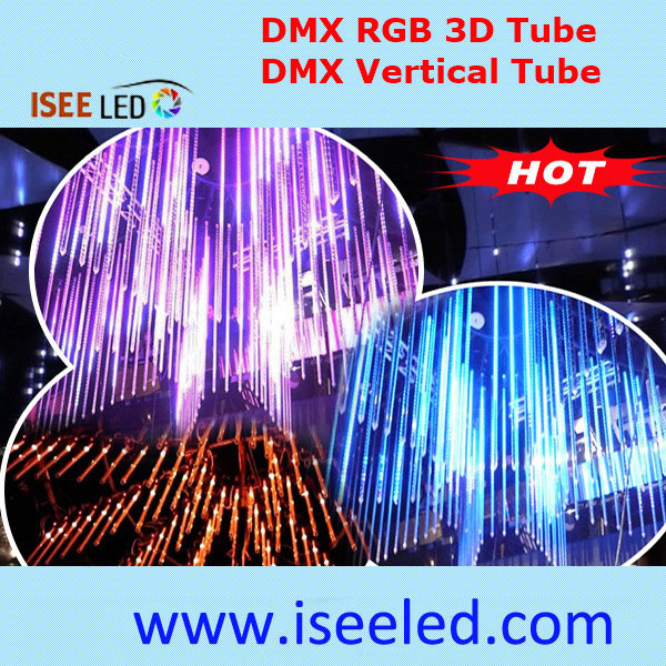 3D LED LED Tube သည်နိုက်ကလပ်အတွက်ကြယ်ပွင့်