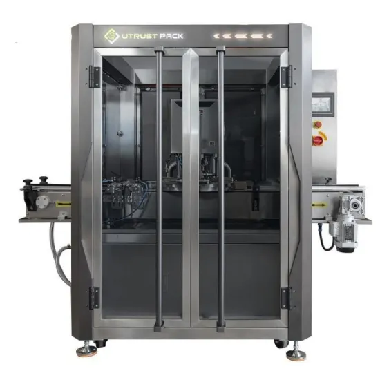 High Speed Automatic Vacuum Canned Food Sealing Machine