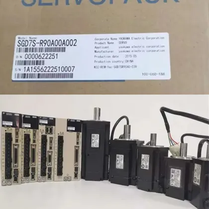 Yaskawa Servo Motor with Drive and Sockets: 750W Specifications and Applications