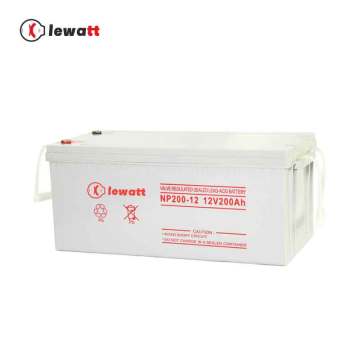 12V200AH Bateria de gel de ciclo profundo