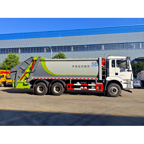 Грузовик с мусором Shacman 20 см.