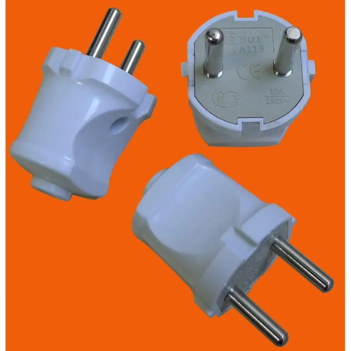 Konektor Listrik Tanpa Steker Tanah untuk Rumah (P8052)