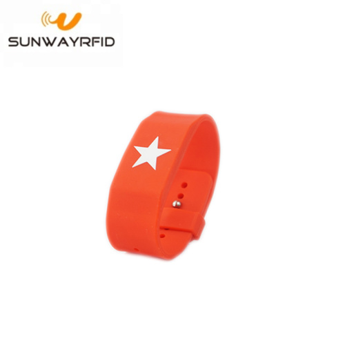 ISO14443A Silicone Customized RFID Wristband