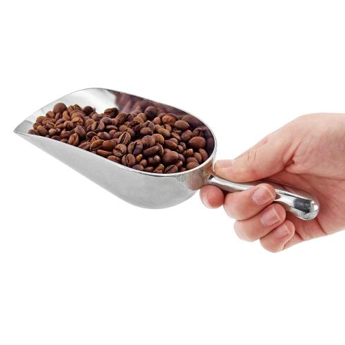 6 Ounce Aluminum Alloy Ice Scoop For Barware