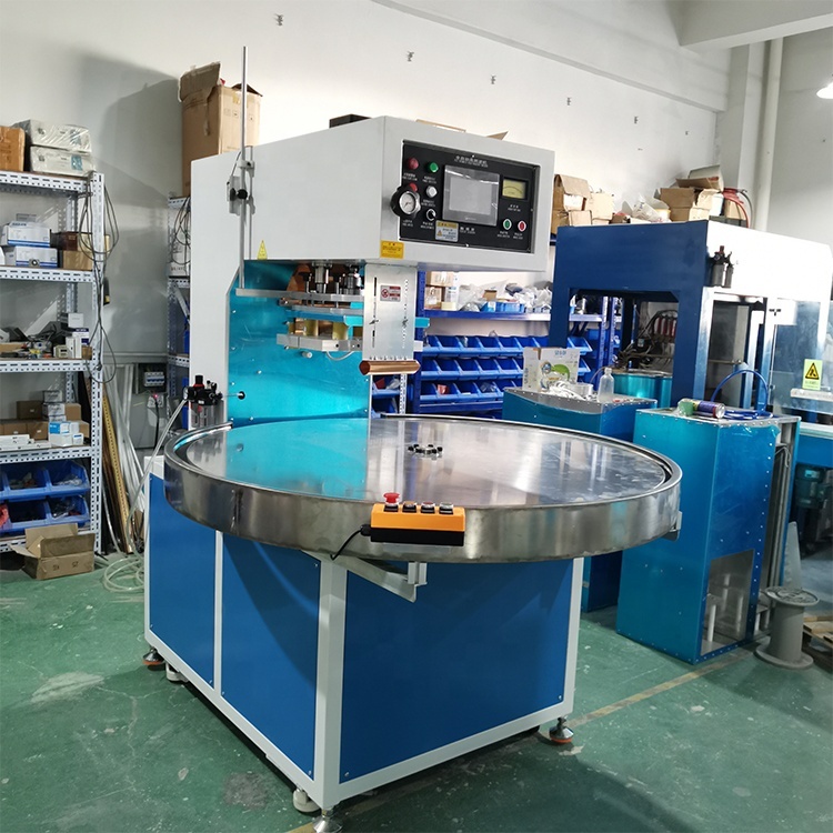 Best Price Automatic Rotary High Frequency Welding Machine for PVC PET Plastic Blister Packaging (5KW-15KW)