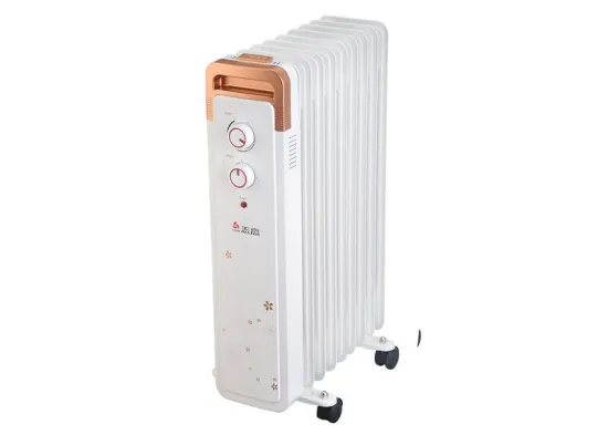 Portable Eco-friendly 1500w Oil Filled Radiator 5 Oil Line With Tip Over Switch