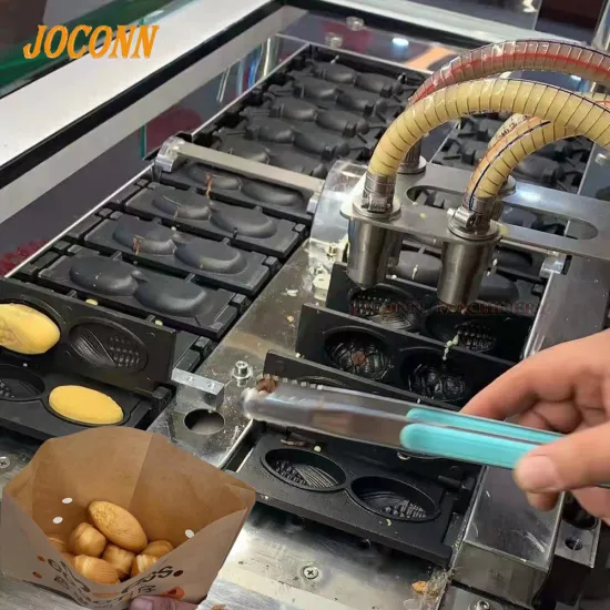 Ice Cream Fish Shape Waffle and Red Bean Cake Dorayaki Making Machine