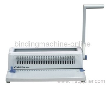 34 Punch Sheet Manual Wire Binding Machine 