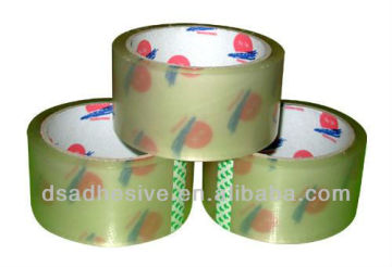 stationery tape/adhesive tape/fiber reinforced gummed packing tape/cheap printed packing tape/printing logoadhesive bopp pac SGS