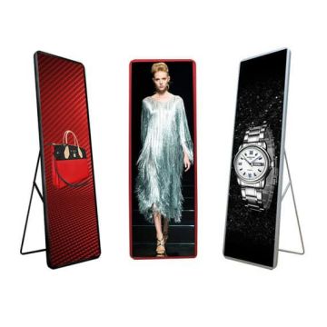 P2.5 Mirror LED Poster LED Publicidade