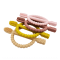 Partihandel barn silikon baby tandborste teether