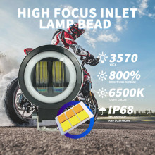 Waterproof Led Fog Light For Motorcycle Trucks