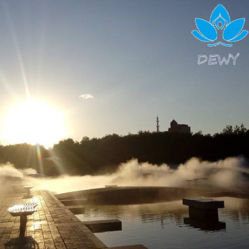 Иншооти DEWY дар парки Плам ва Фонтанҳои об