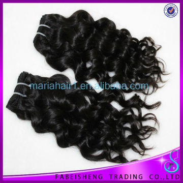 Can be dyed or can be ironed freely 100 human hair weaving Natural wave