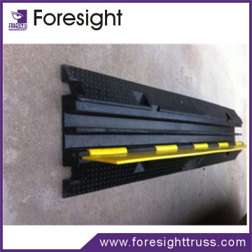 Hot 2 channel rubber cable ramp