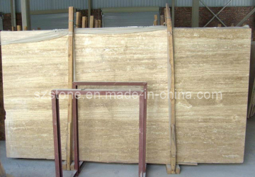 Natural Coffee Travertine Marble Slabs