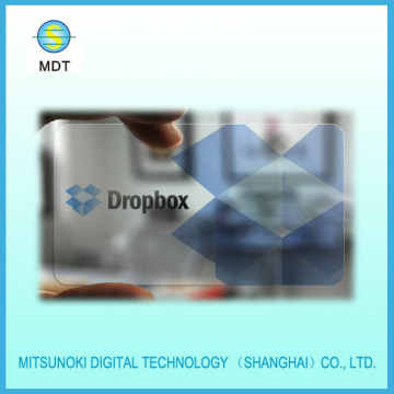 Pre-printed Clear Transparent Business Card
