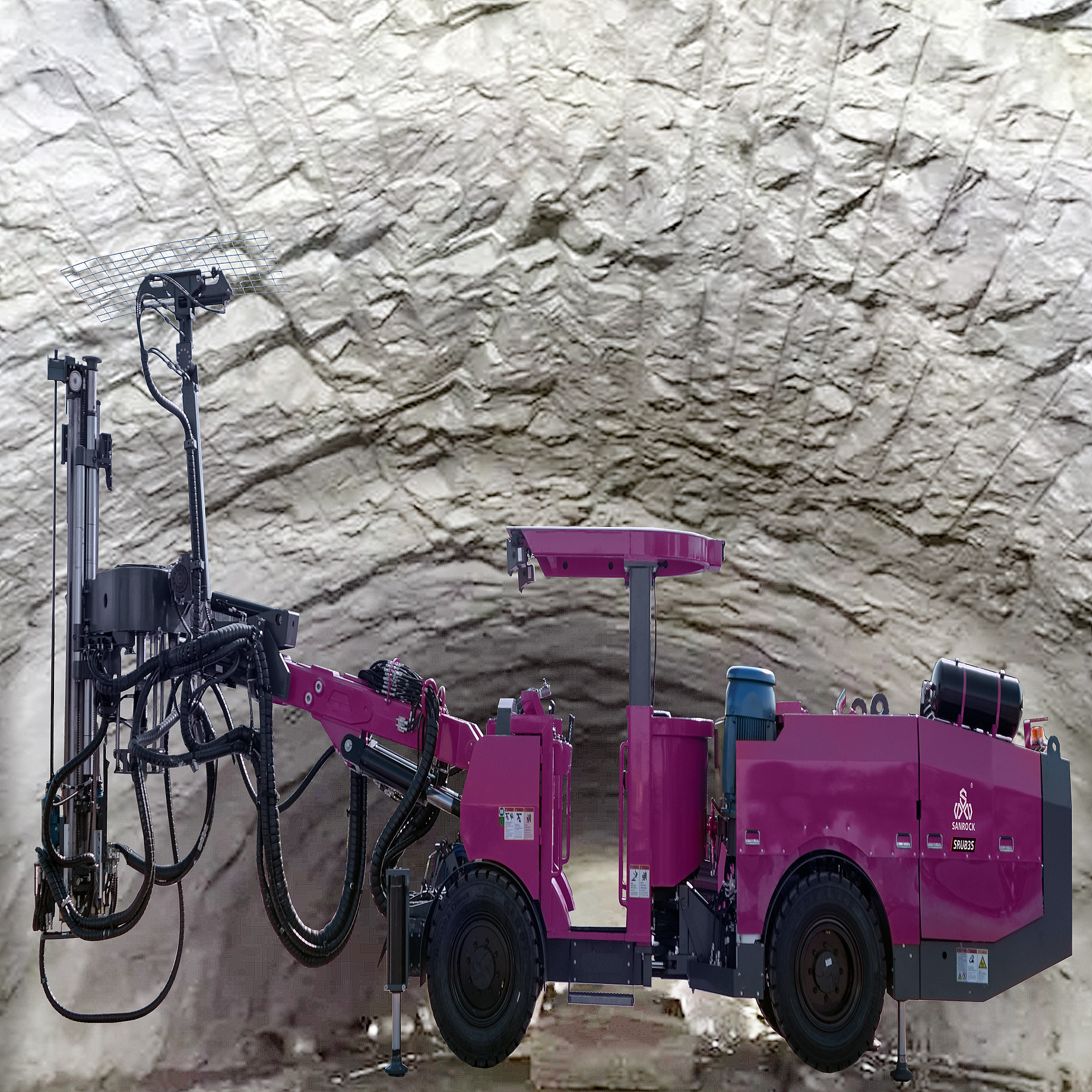 Underground Rig Underground Drilling Rig: Tunneling And Borehole Drilling Machine, High ...