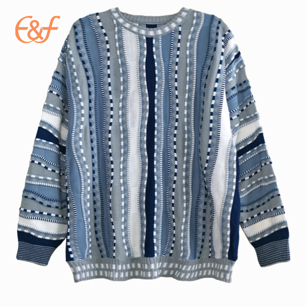 Jacquard Stylish Cotton Couture Jumpers Sweater 