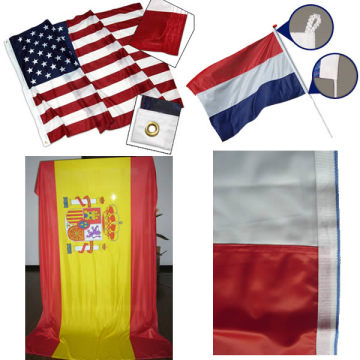 America Spain Holland National Flags (B-NF001)