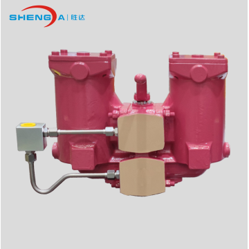 Hydraulic Double Housing Tube Oil Inline Filter