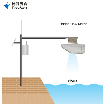 Rivers Flow Monitoring: BOY-WF08 Radar Flow Meter for Open Channel Reservoirs