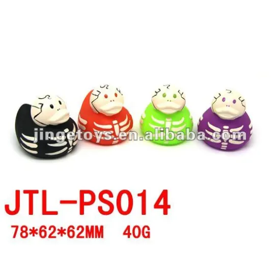 Insect pattern squirt funny rubber duck toys