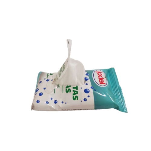 Lingettes humides nettoyantes antibactériennes en gros