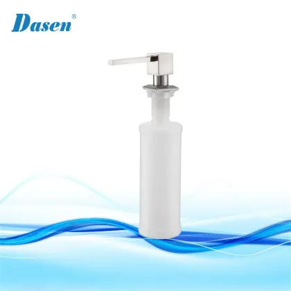 Dasen ZY03 Brushed Square Head Plastic Soap Dispenser