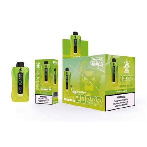 Bang Beach 20000 Puffs Eshisha Strawberry Disposable Pole