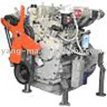 40HP water cooled 4 cylinder diesel engine
