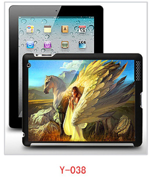 3d Case For Ipad Pc Case With 3d Picture Y038 