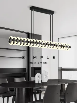 Modern Italian Restaurant Chandelier