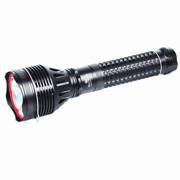 Search and Rescue LED Flashlight with Maximum Output of 1,250 Lumens and Aluminum Body