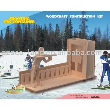 Shooting Pen-Container Wooden toy