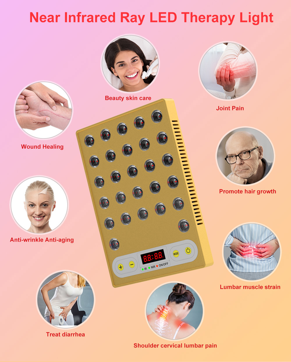 Led Pdt Lighting Color Therapy Machine