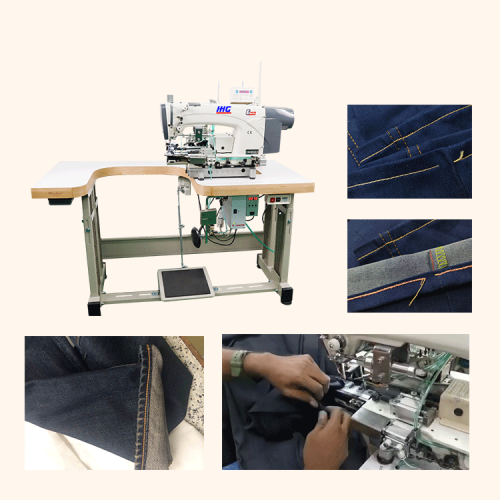 Singer Chain Stitch Sewing Machine Hem Jeans Industrial