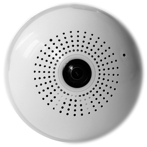 360 Degree View Angle Bulb Wifi IP Camera